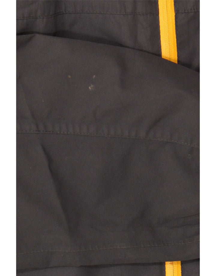 Mountain Warehouse Mens Hooded Windbreaker Jacket UK 42 XL Grey Polyester