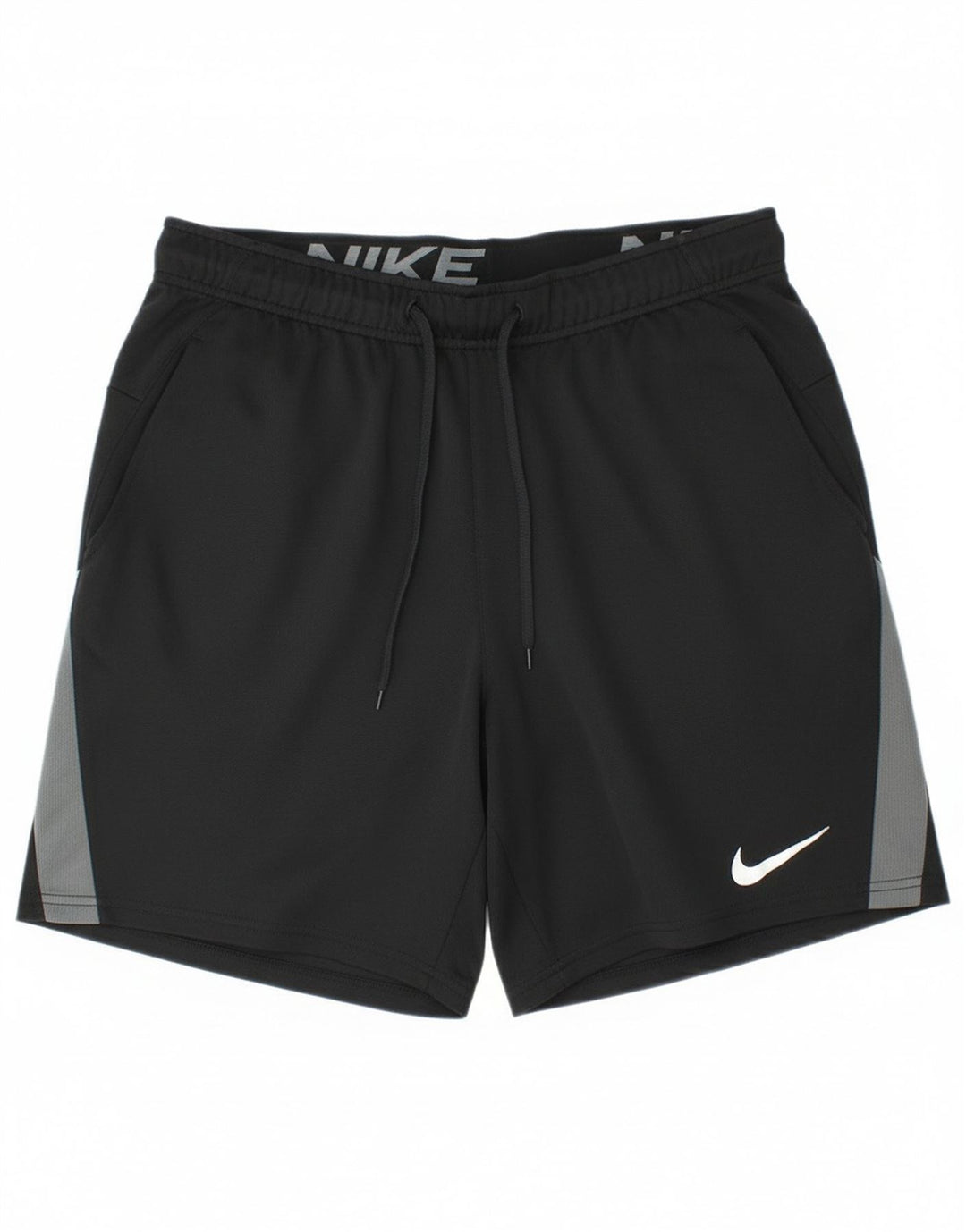 Nike Mens Dri Fit Sport Shorts Medium Black Colourblock Polyester