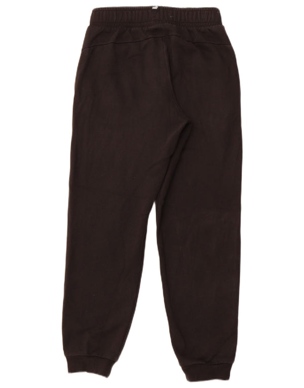 PUMA Boys Tracksuit Trousers Joggers 13-14 Years  Black Cotton