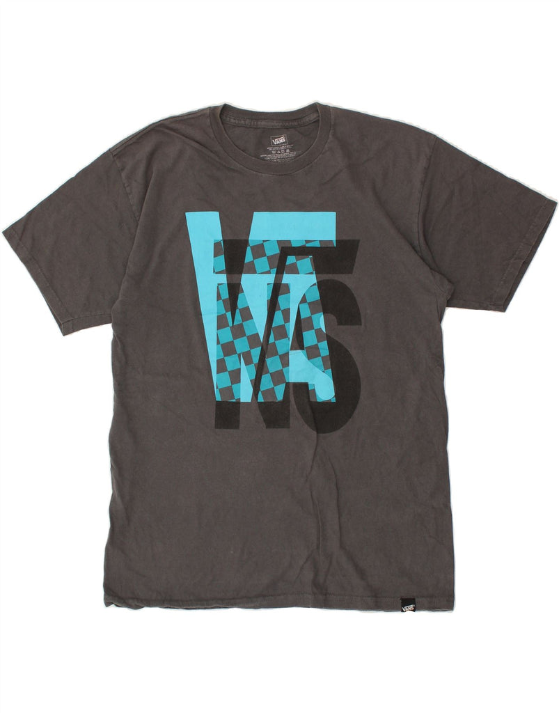 VANS Mens Graphic T-Shirt Top Medium Grey Cotton | Vintage Vans | Thrift | Second-Hand Vans | Used Clothing | Messina Hembry 