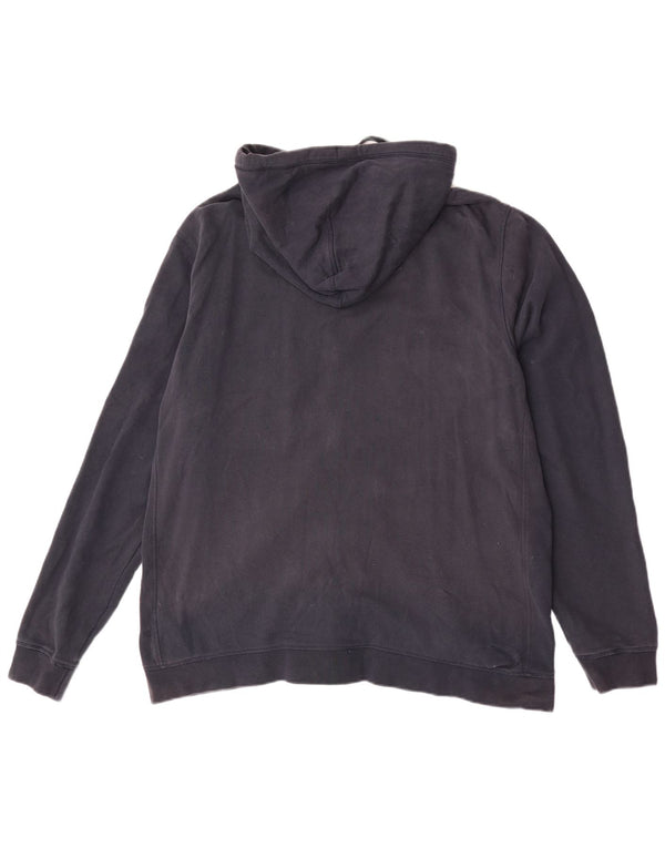 Fat Face Mens Zip Hoodie Sweater XL Navy Blue Cotton