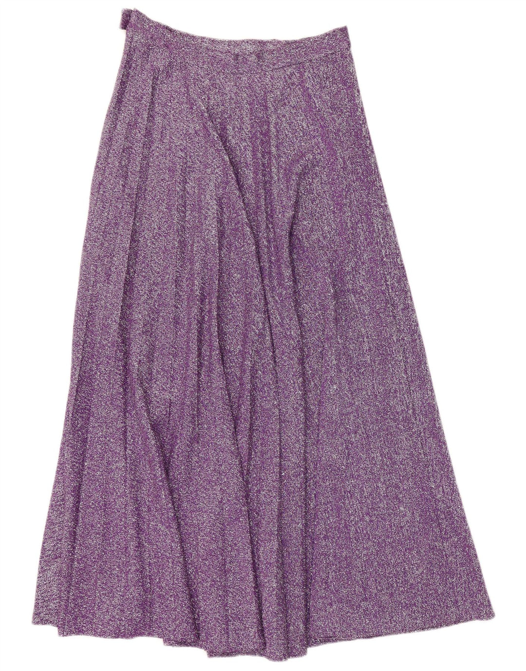 Vintage Womens Maxi Skirt W30 Medium Purple Flecked