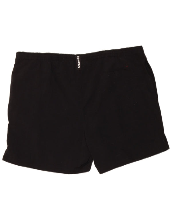 Umbro Mens Swimming Shorts Large Black Polyester