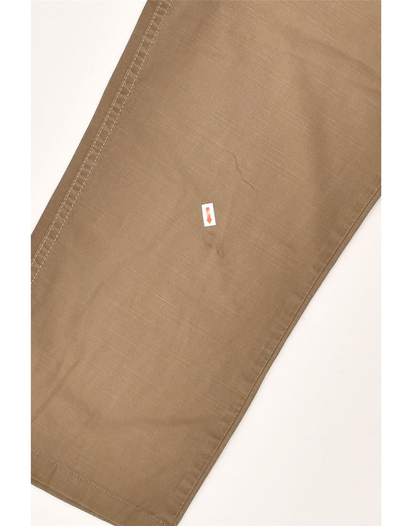 WRANGLER Mens Slim Casual Trousers W38 L26 Brown Cotton | Vintage Wrangler | Thrift | Second-Hand Wrangler | Used Clothing | Messina Hembry 