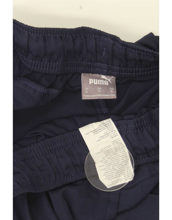 Puma Mens Sport Shorts XL  Navy Blue Polyester Sports