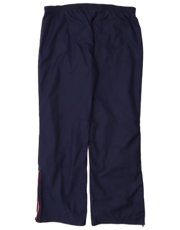 Adidas Womens Tracksuit Trousers UK 18 XL Navy Blue Polyester