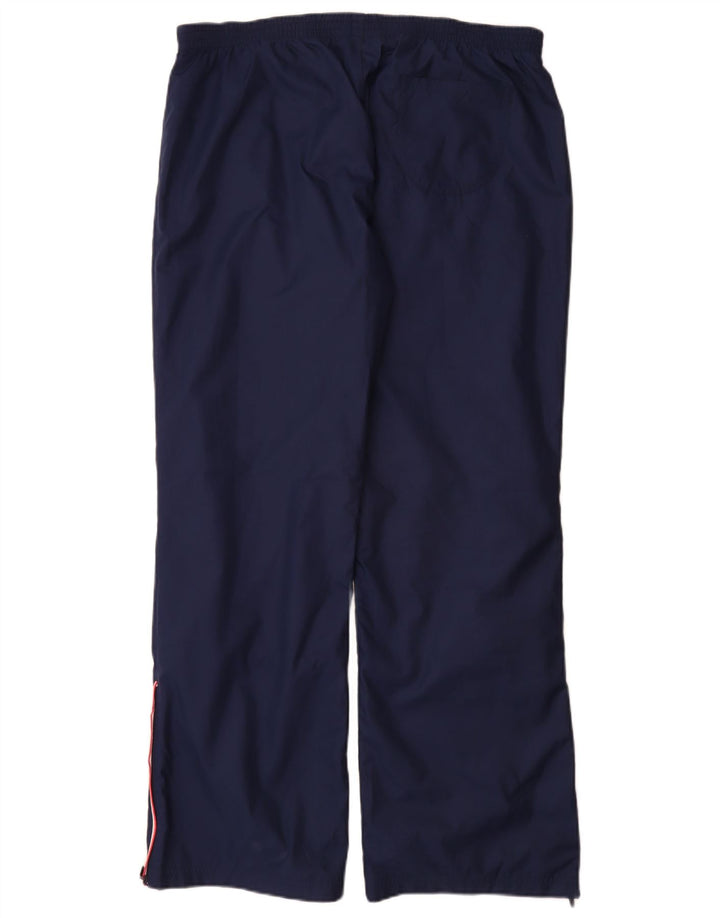 Adidas Womens Tracksuit Trousers UK 18 XL Navy Blue Polyester