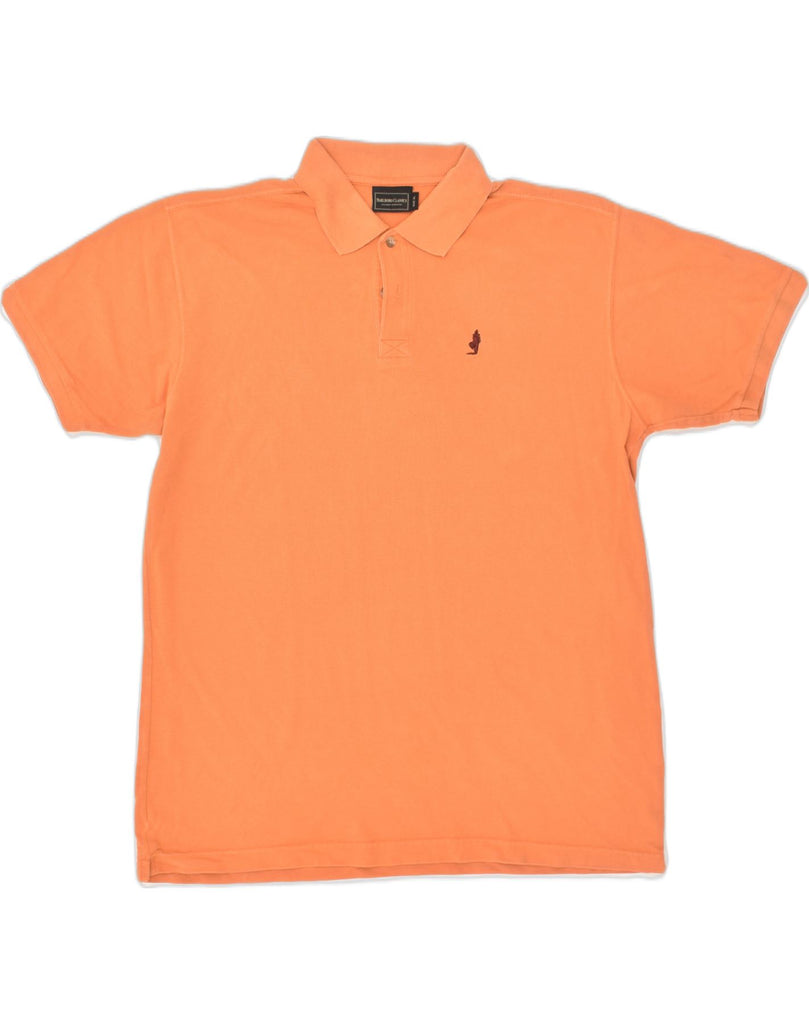 MARLBORO CLASSICS Mens Slim Polo Shirt XL Orange Cotton | Vintage Marlboro Classics | Thrift | Second-Hand Marlboro Classics | Used Clothing | Messina Hembry 