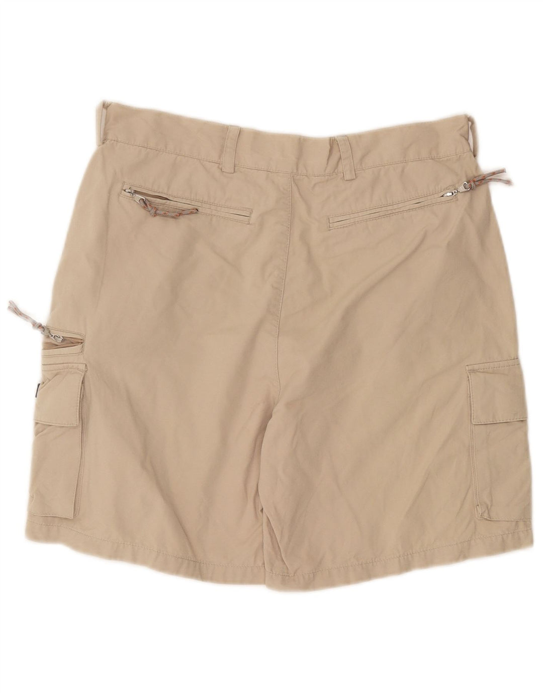 Napapijri Mens Cargo Shorts IT 48 Medium W30 Beige Cotton