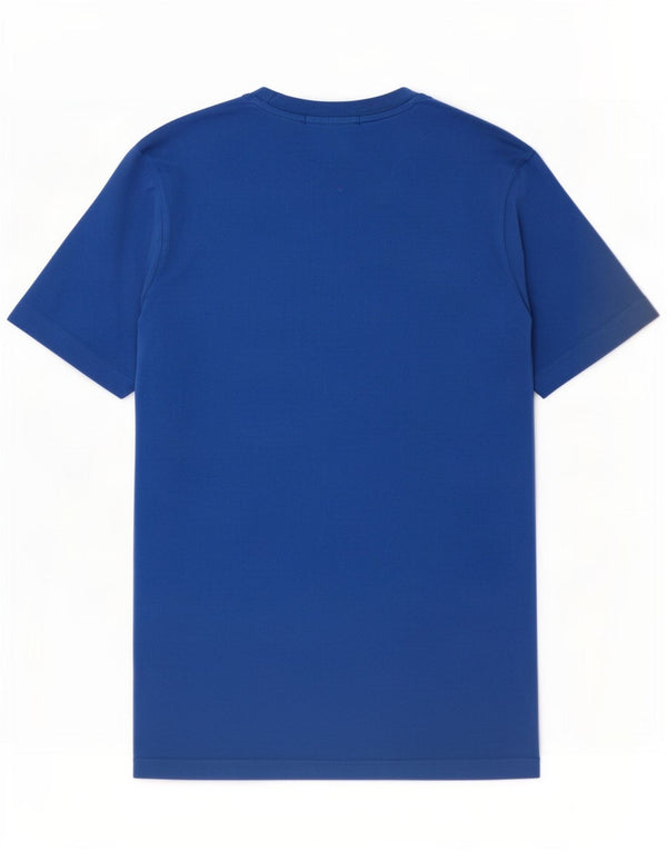 Adidas Mens Graphic T-Shirt Top Small Blue Cotton