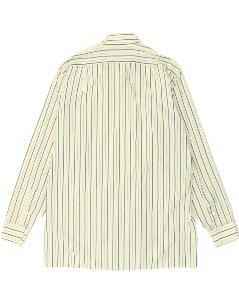 VINTAGE Mens Shirt Large Multicoloured Striped | Vintage Vintage | Thrift | Second-Hand Vintage | Used Clothing | Messina Hembry 