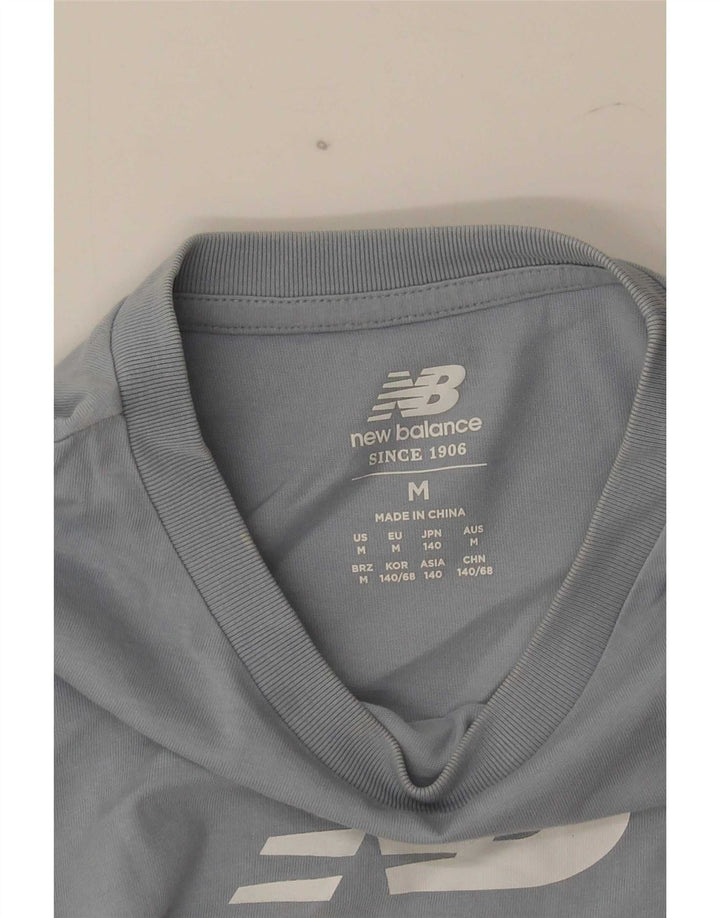 New Balance Boys Graphic T-Shirt Top 9-10 Years Medium Blue