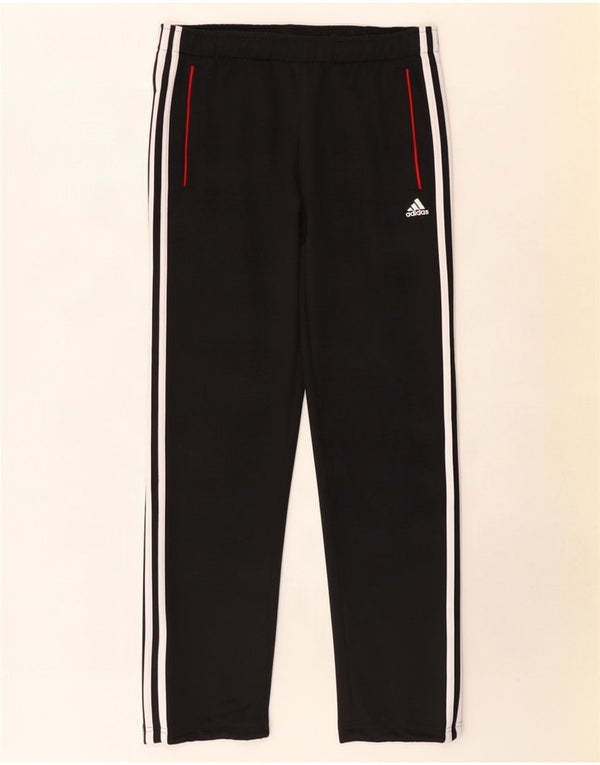 Adidas Mens Tracksuit Trousers UK 36/38 Small Black Polyester