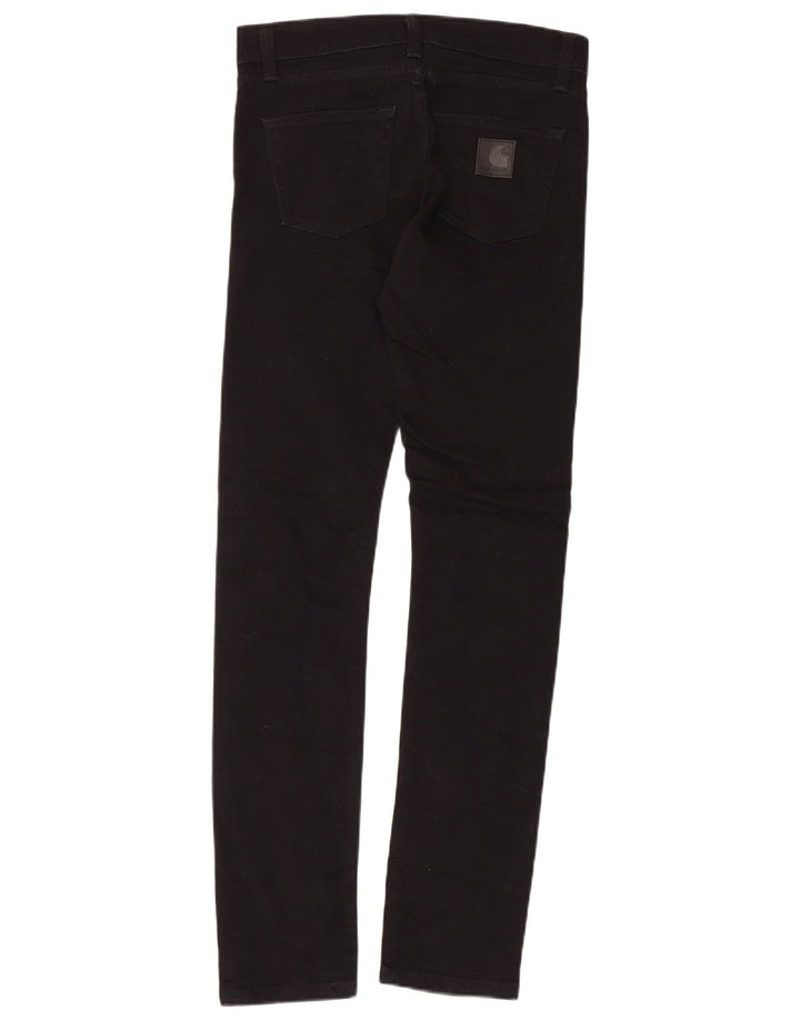 CARHARTT Womens Slim Jeans W28 L32 Black Cotton