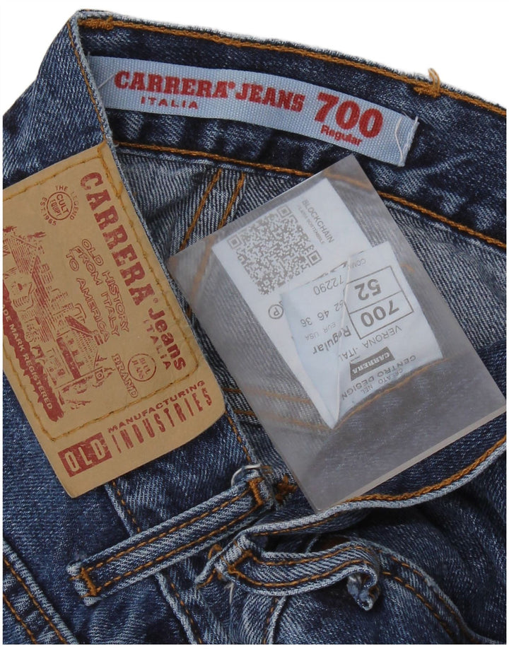 CARRERA Mens 700 Straight Jeans W36 L33 Blue Cotton