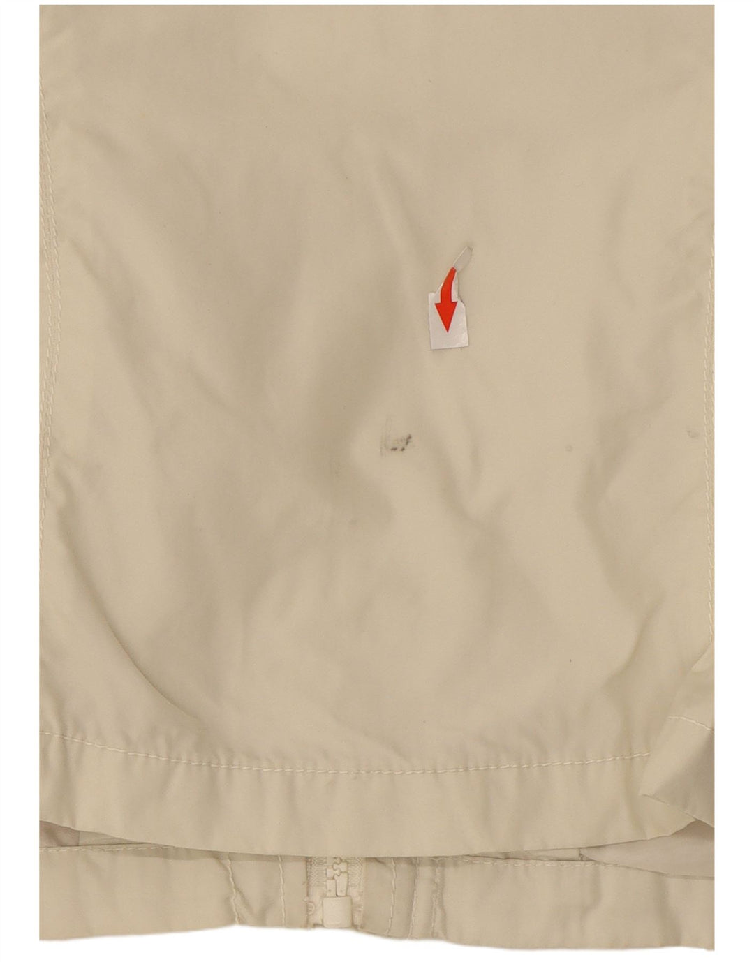 Bomb Boogie Womens Bomber Jacket UK 12 Medium Off White Polyester