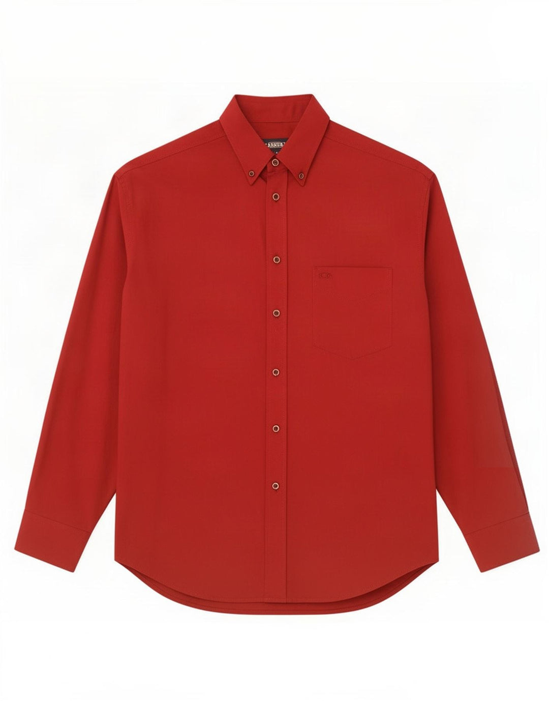 Carrera Mens Shirt Medium Red Cotton