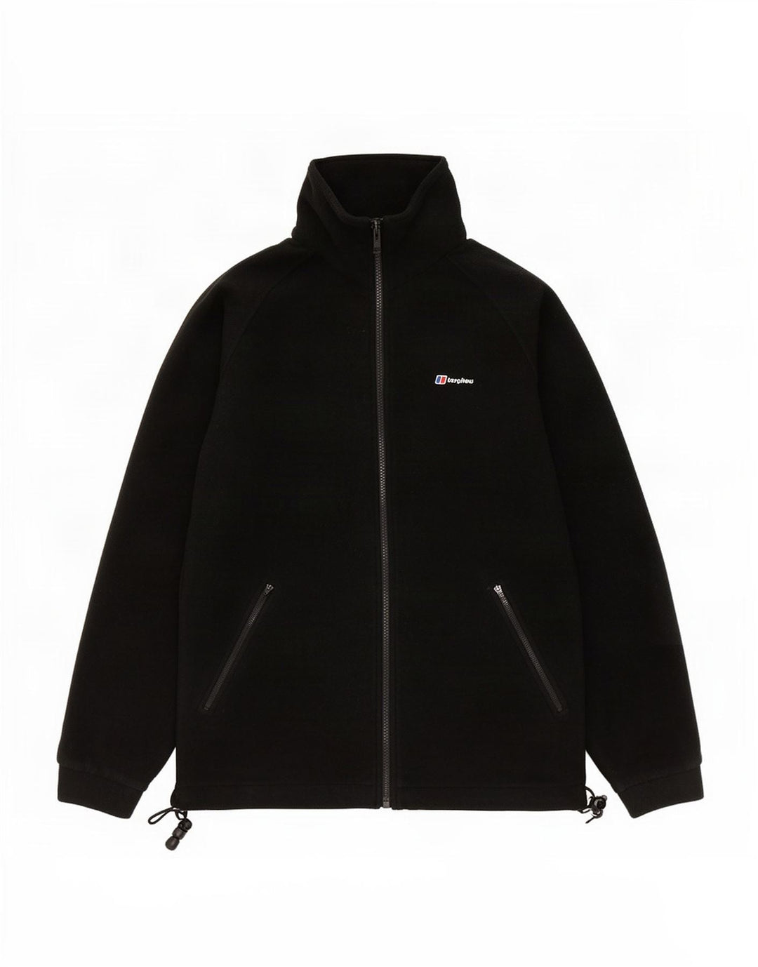 Berghaus Womens Fleece Jacket UK 16 Large Black Polyester