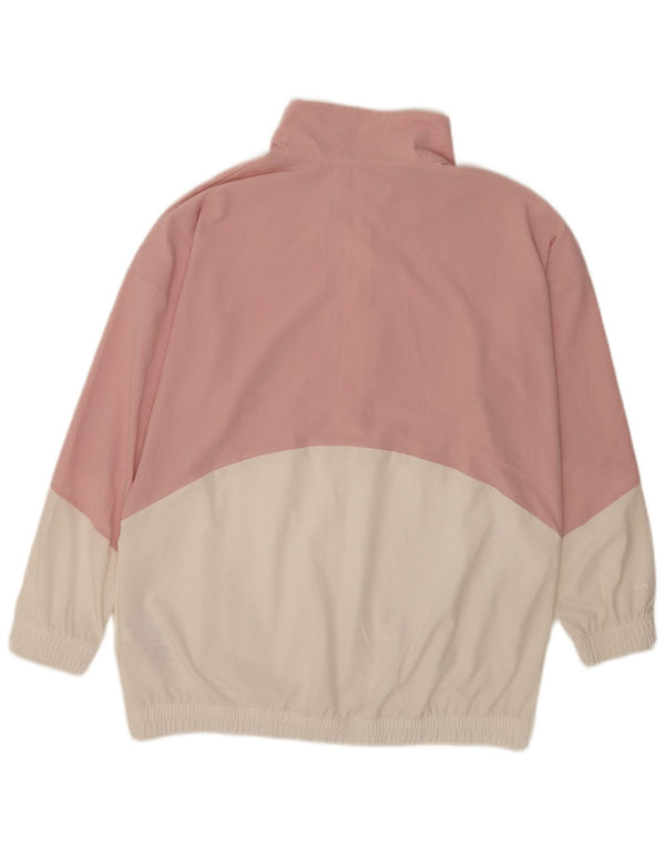 Under Armour Mens Graphic Tracksuit Top Jacket Small Pink Colourblock