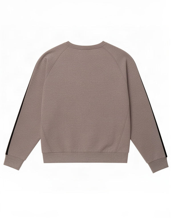 Adidas Mens Sweatshirt Jumper Large Grey Flecked Cotton