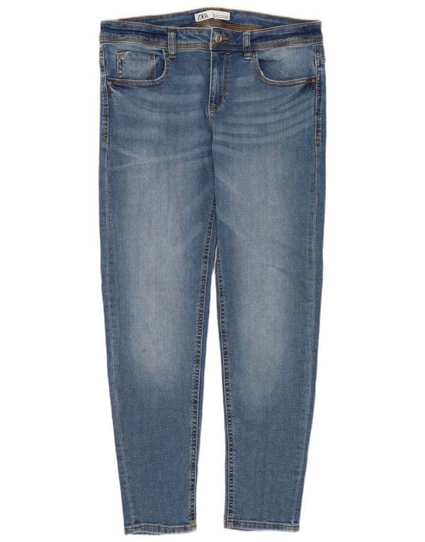 Zara Womens Slim Jeans EU 40 Medium W30  L26 Blue Cotton