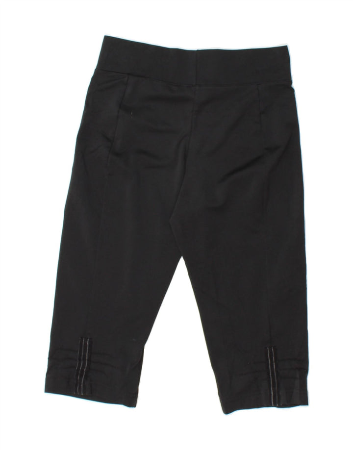 ADIDAS Womens Bermuda Sport Shorts UK 4 XS  Black Polyester Vintage Adidas and Second-Hand Adidas from Messina Hembry 