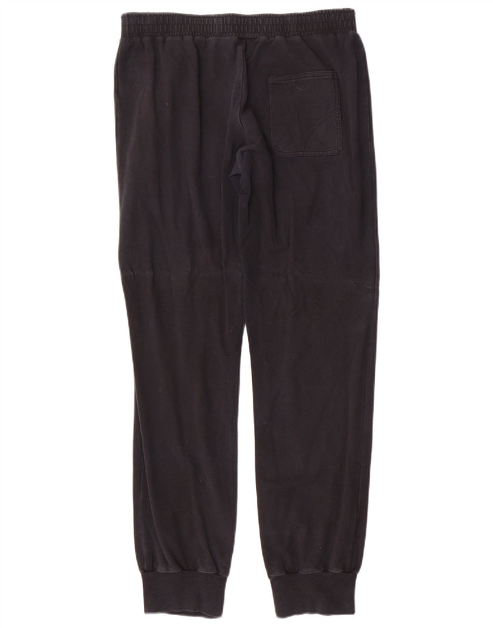 Adidas Mens Tracksuit Trousers Joggers Size 38 Medium  Black Cotton