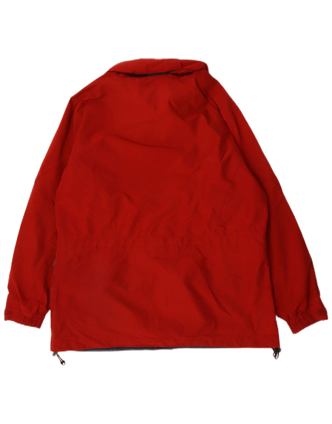 Berghaus Womens Hooded Oversized Rain Jacket UK 18 XL Red Nylon