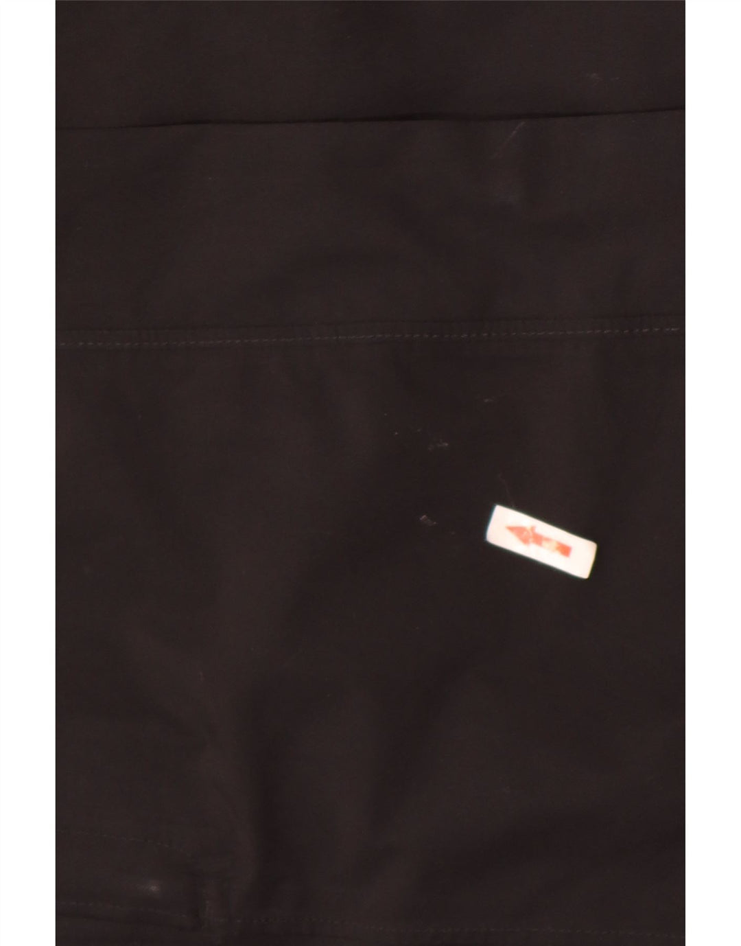 The North Face Womens Hooded Raincoat UK 14 Medium Black Polyester