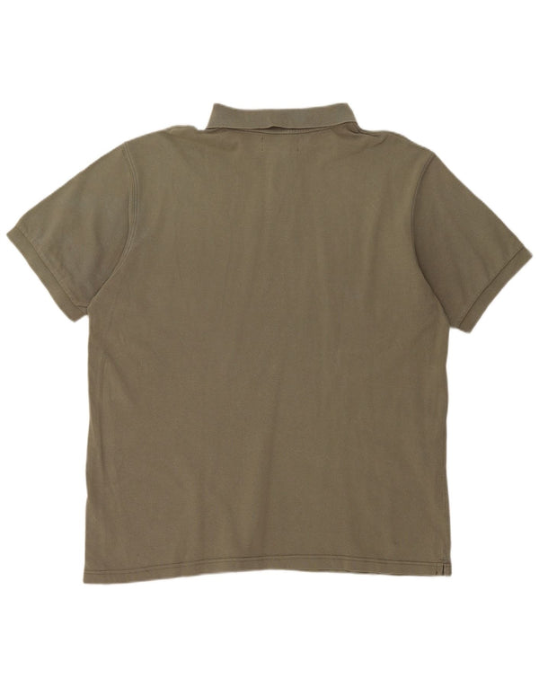 Marlboro Classics Mens Polo Shirt XL Green Cotton