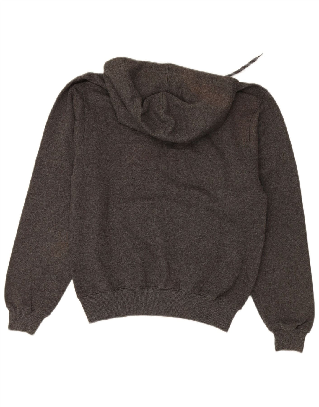 CHAMPION Mens Hoodie Jumper Small Grey Cotton