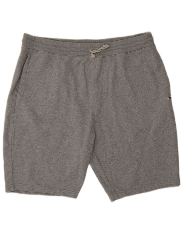 Tommy Hilfiger Mens Sport Shorts 2XL  Grey Cotton