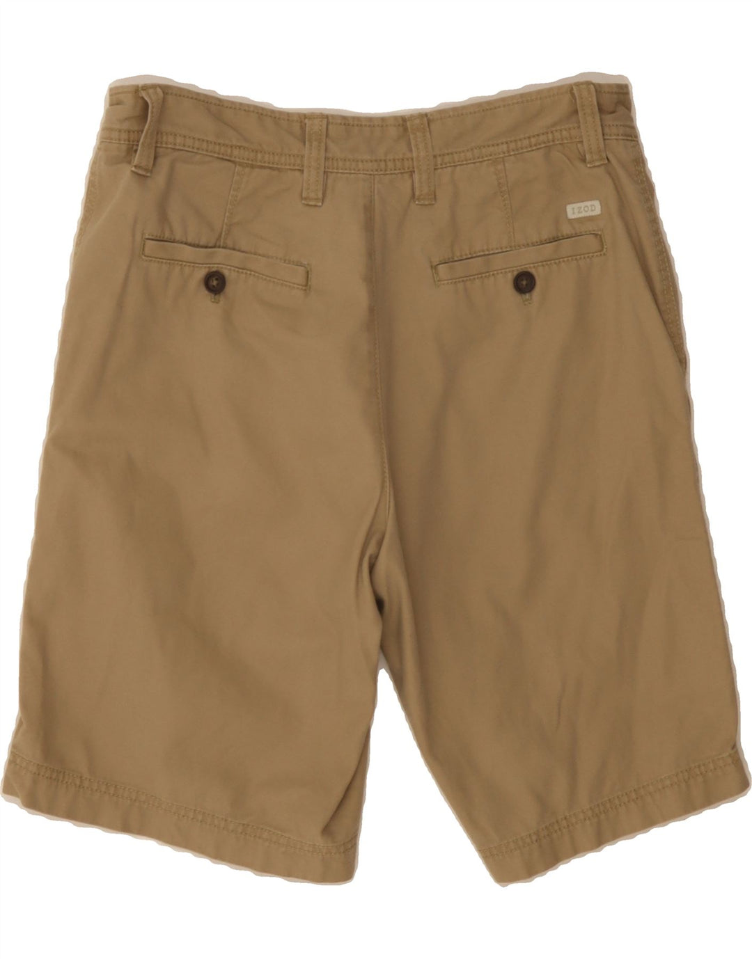 IZOD Mens Salt Water Chino Shorts W30 Medium Beige Cotton Vintage Izod and Second-Hand Izod from Messina Hembry 