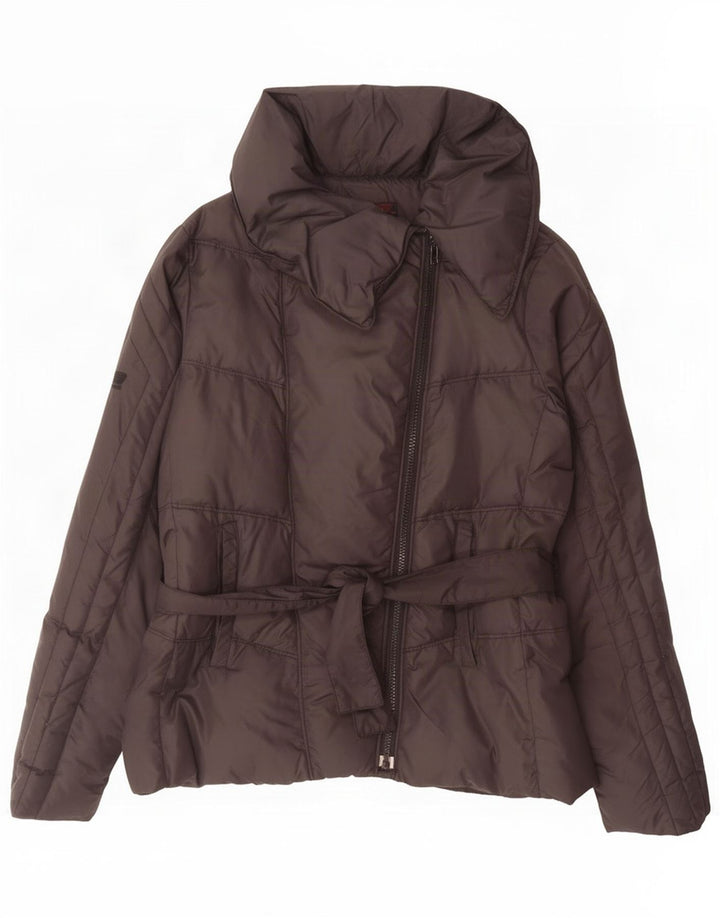 Bomboogie Womens Padded Jacket UK 16 Large Black Nylon