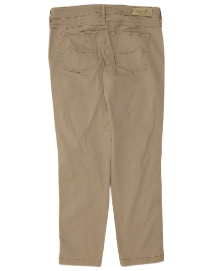 JACOB COHEN Womens Slim Chino Trousers  W31 L29 Beige Cotton