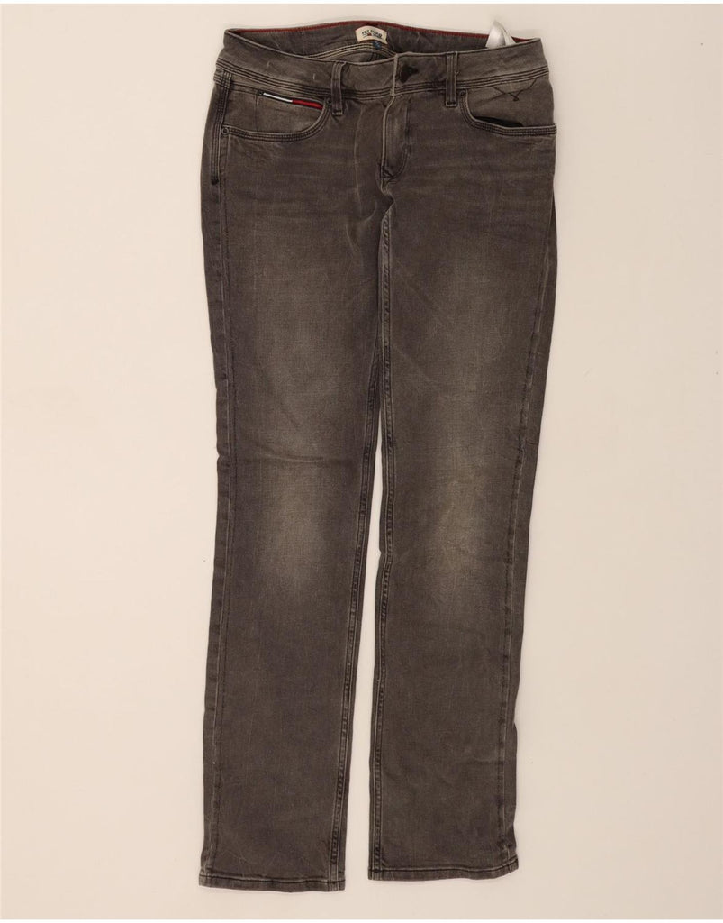 TOMMY HILFIGER Womens Slim Jeans W28 L32 Grey Cotton Vintage Tommy Hilfiger and Second-Hand Tommy Hilfiger from Messina Hembry 