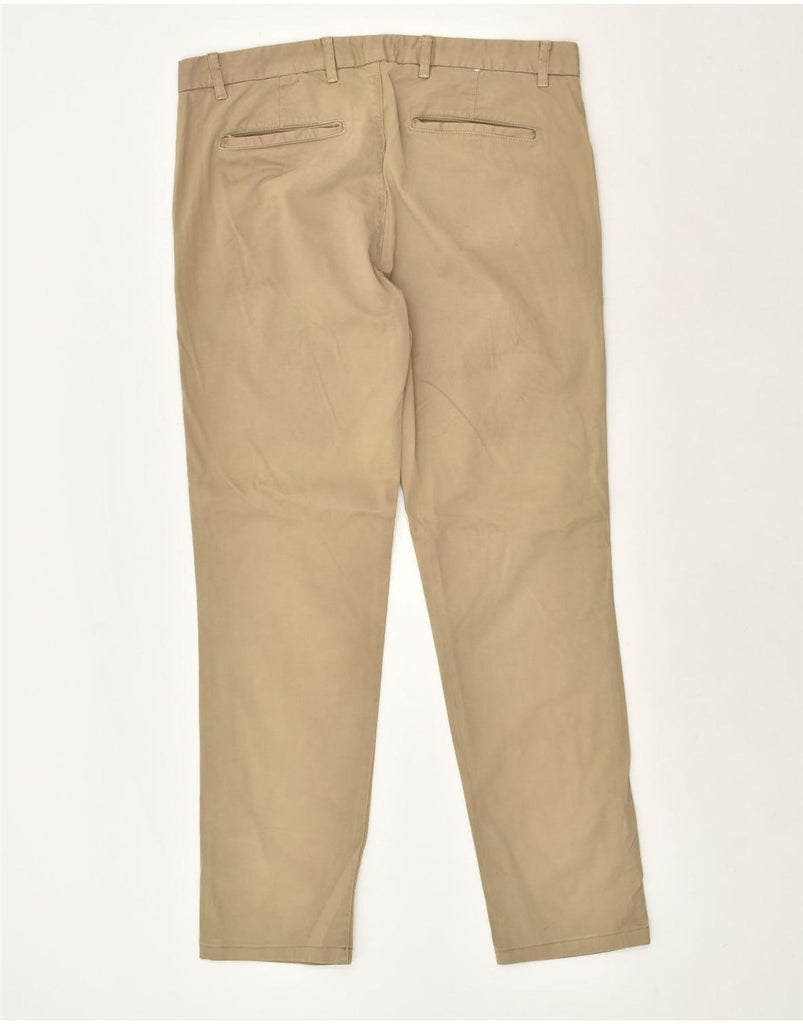 BENETTON Mens Slim Chino Trousers IT 50 Large W36 L30  Beige Cotton | Vintage Benetton | Thrift | Second-Hand Benetton | Used Clothing | Messina Hembry 