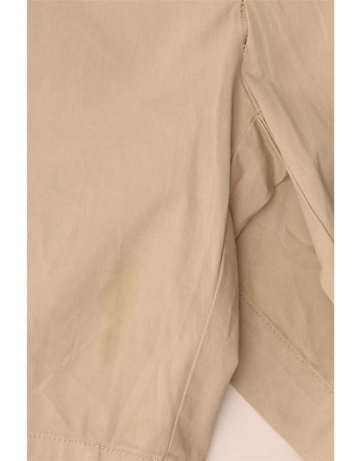 Zara Womens Chino Shorts Large W32 Beige