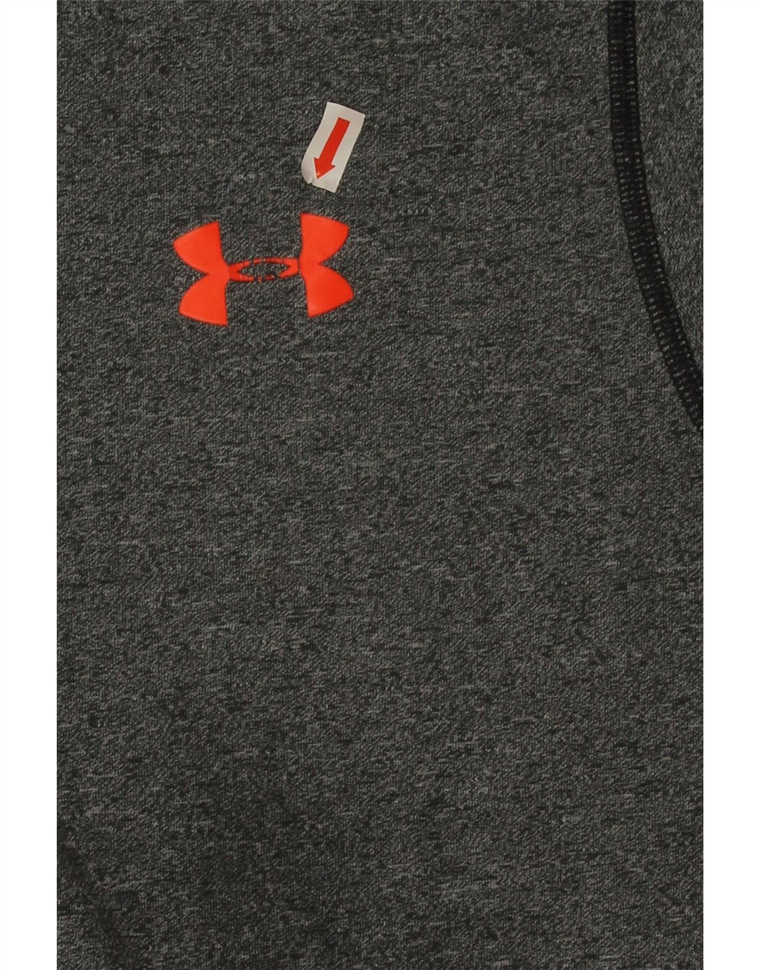 Under Armour Mens Heat Gear T-Shirt Top Medium Navy Blue Flecked