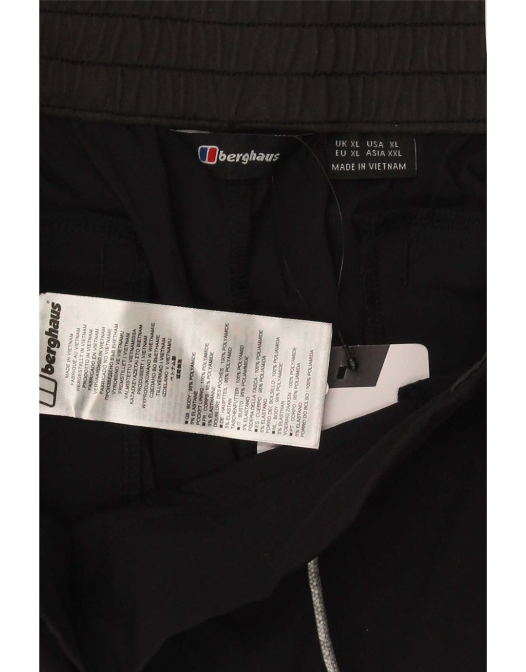 Berghaus Mens Sport Shorts XL  Black Polyamide