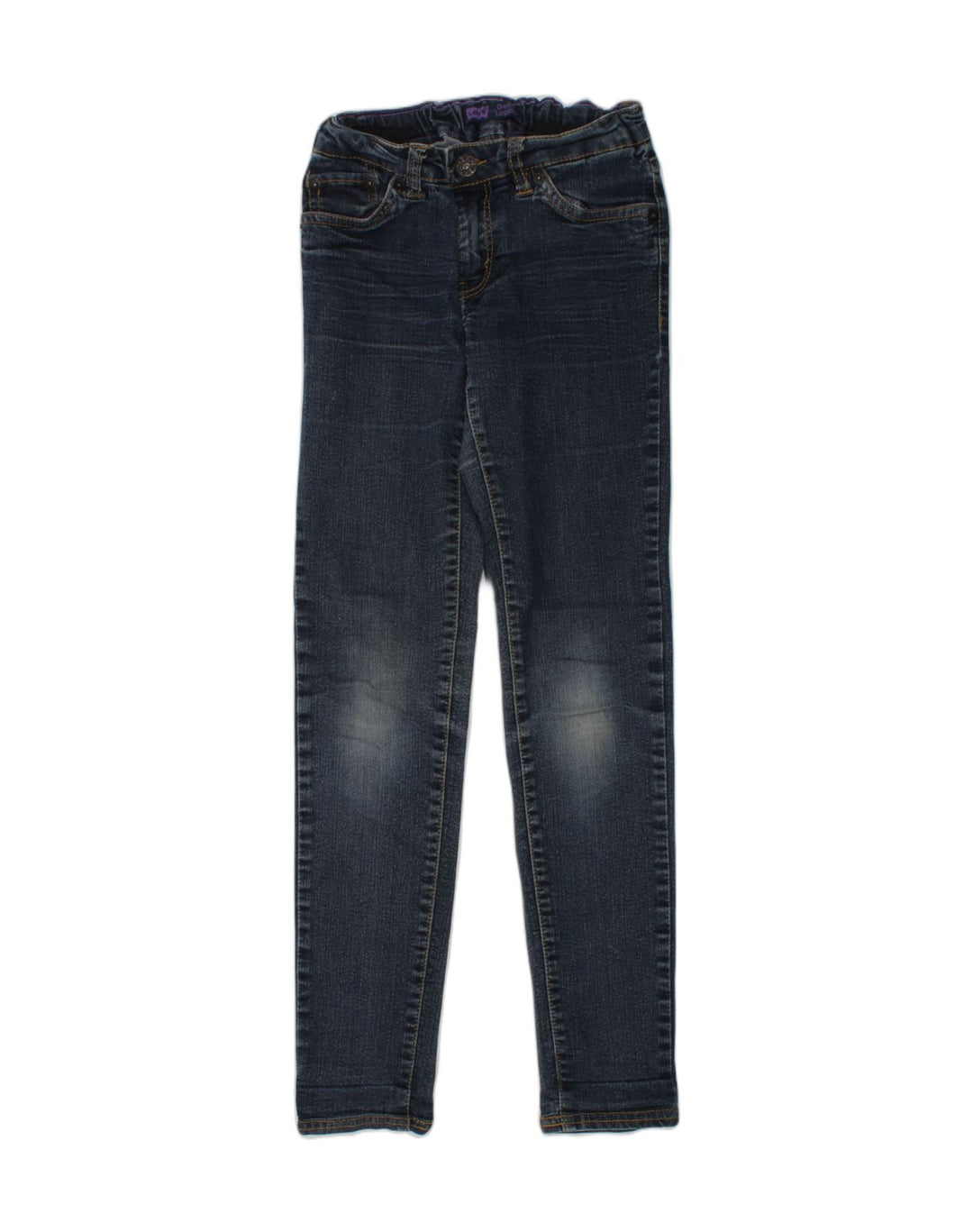 LEVI'S Girls 315 Legging Skinny Jeans 9-10 Years W24 L25 Navy Blue Cotton | Vintage Levi's | Thrift | Second-Hand Levi's | Used Clothing | Messina Hembry 