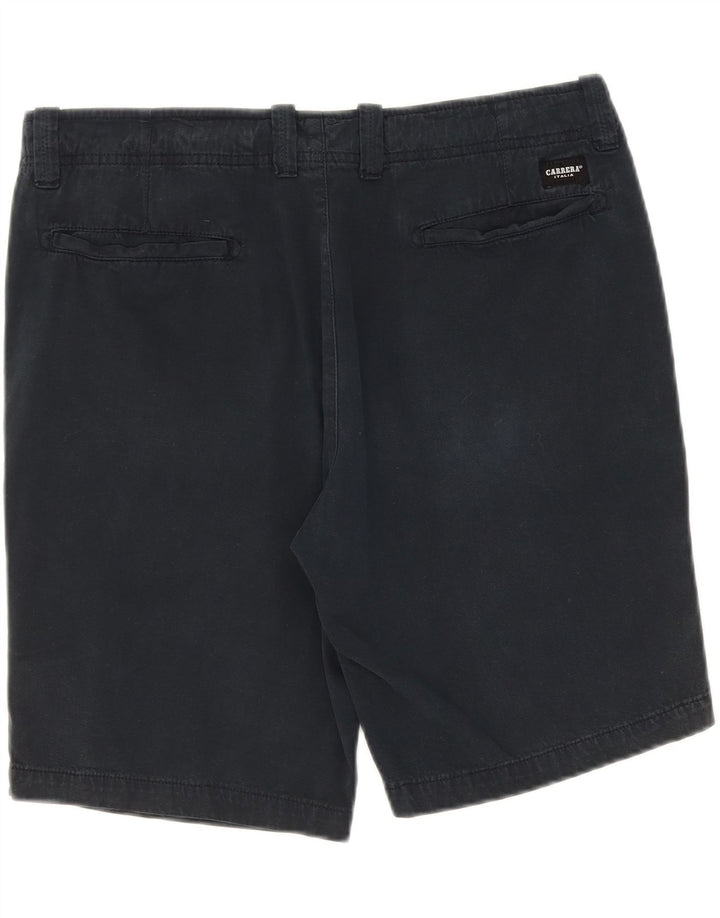 CARRERA Mens Chino Shorts W36 Large Navy Blue Cotton Vintage Carrera and Second-Hand Carrera from Messina Hembry 