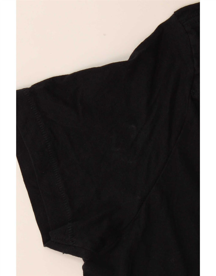 French Connection Mens T-Shirt Top XL Black Cotton
