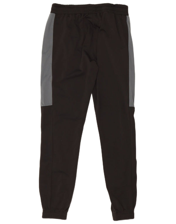 Puma Mens Tracksuit Trousers Joggers Medium Black Colourblock Polyester