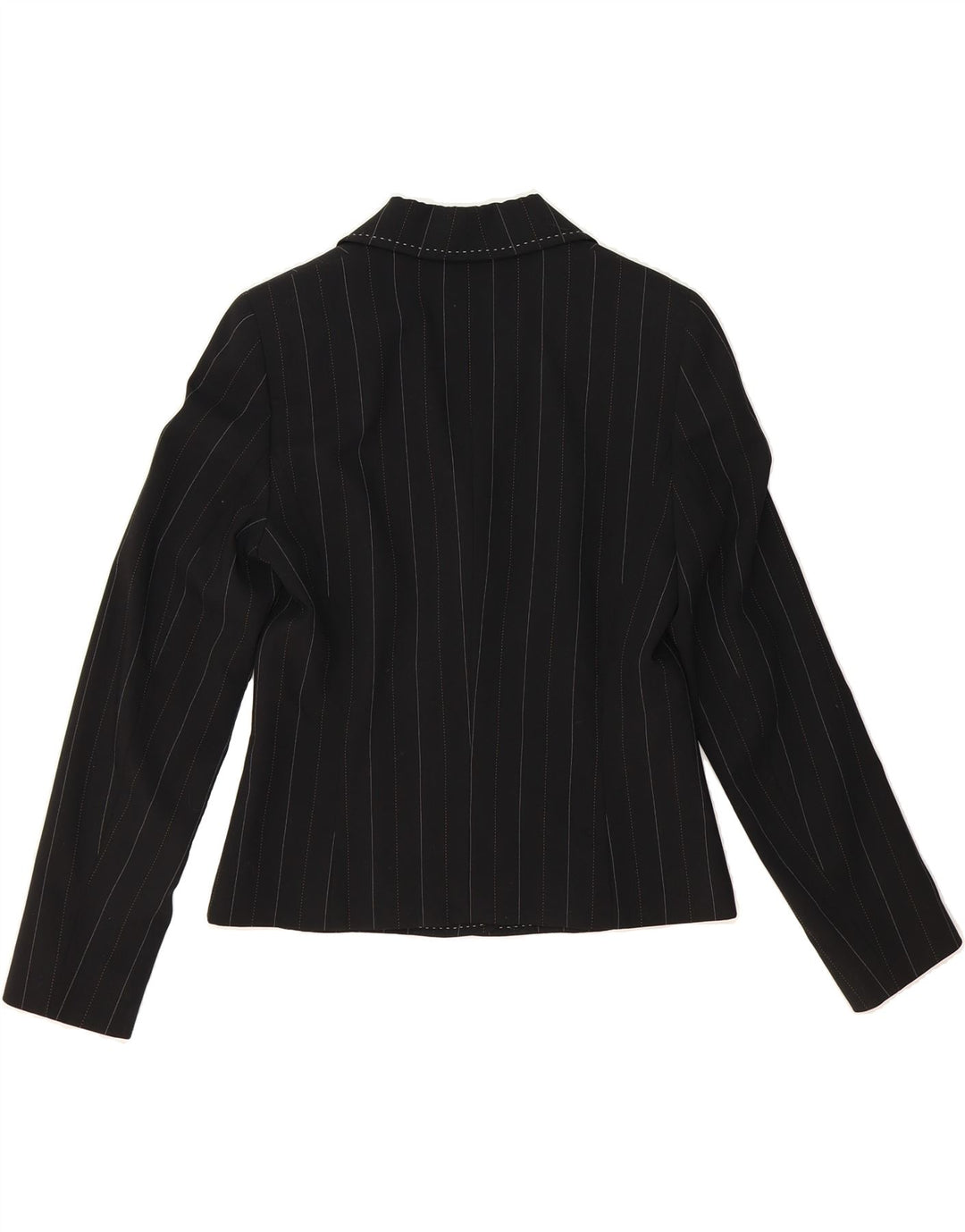 ESCADA Womens Oversized 3 Button Blazer Jacket EU 38 Medium Black Striped Vintage Escada and Second-Hand Escada from Messina Hembry 