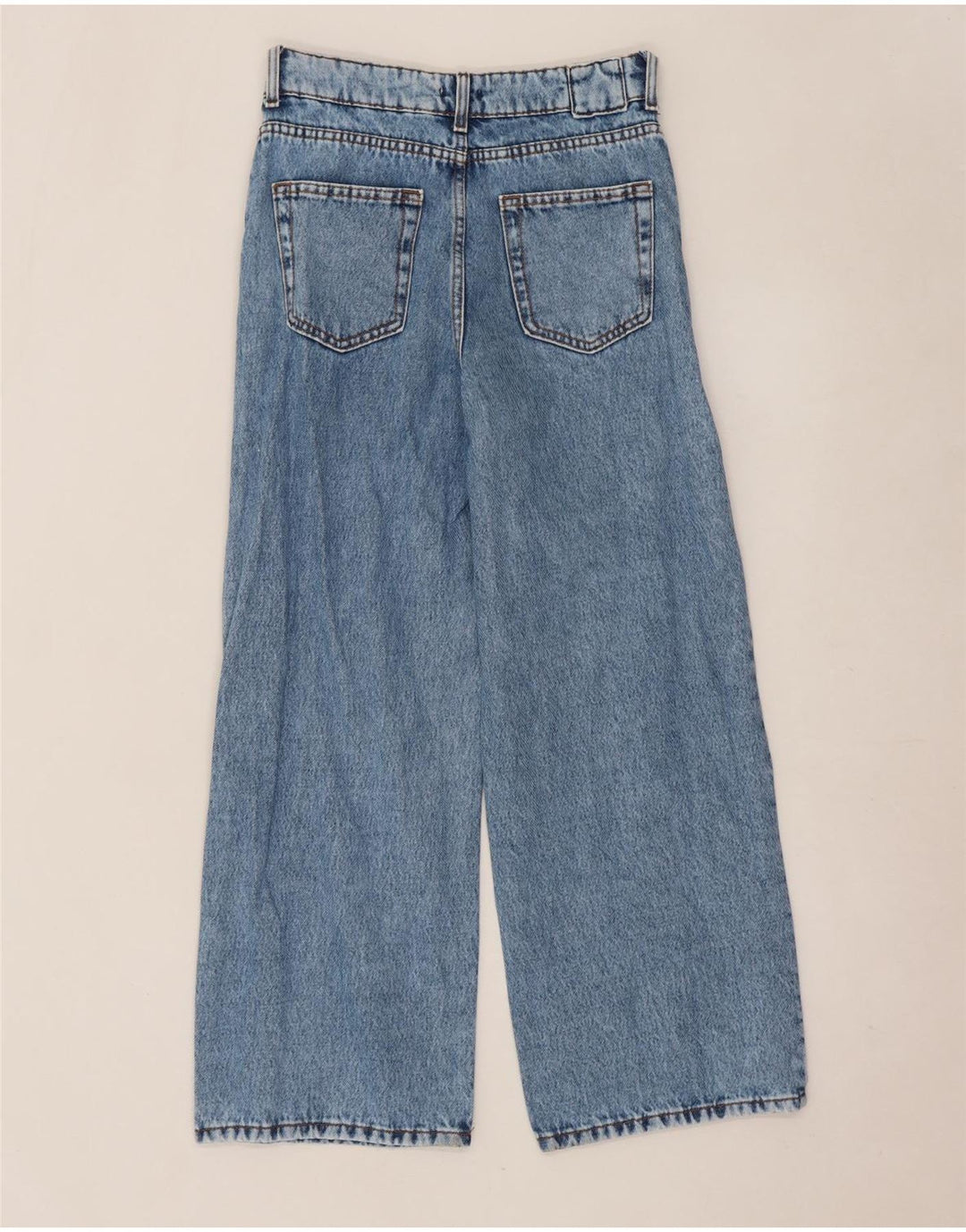 Paper Womens Wide Leg Jeans W26 L25 Blue