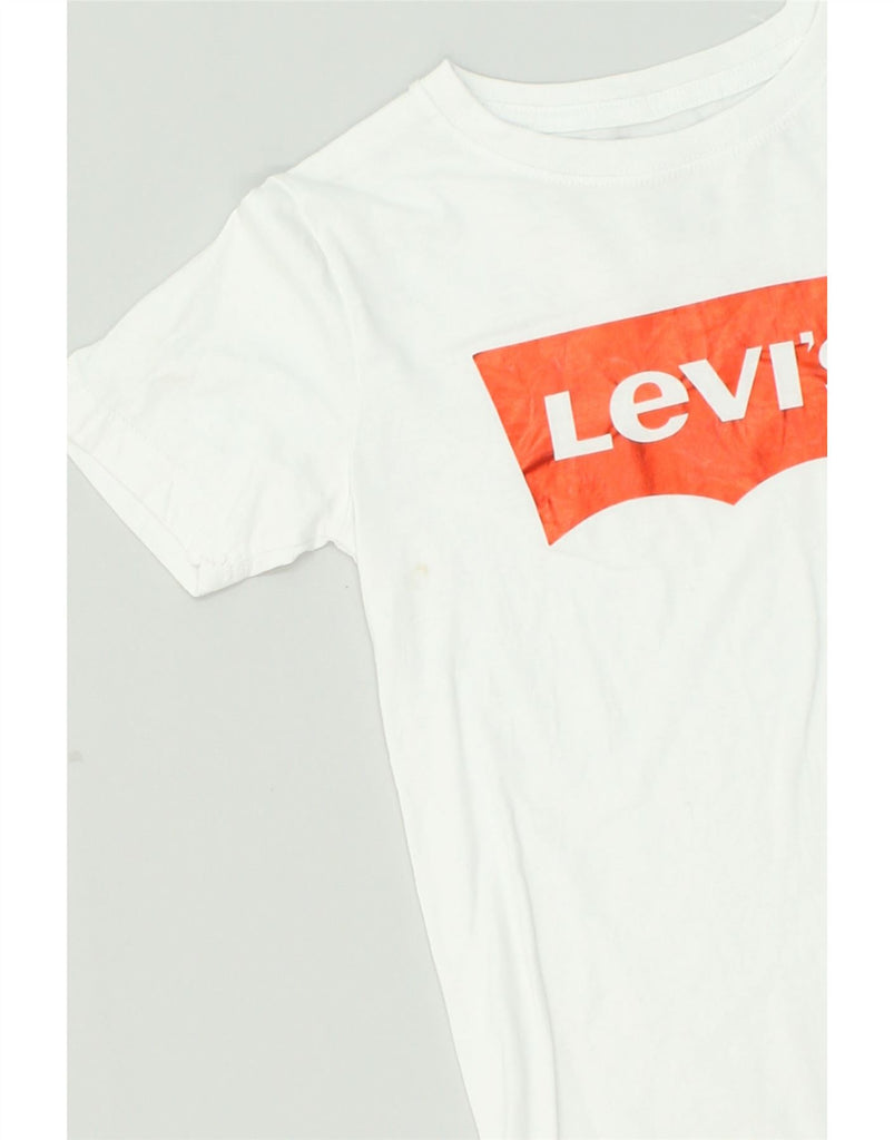 LEVI'S Girls San Francisco Graphic T-Shirt Top 8-9 Years Small White | Vintage Levi's | Thrift | Second-Hand Levi's | Used Clothing | Messina Hembry 