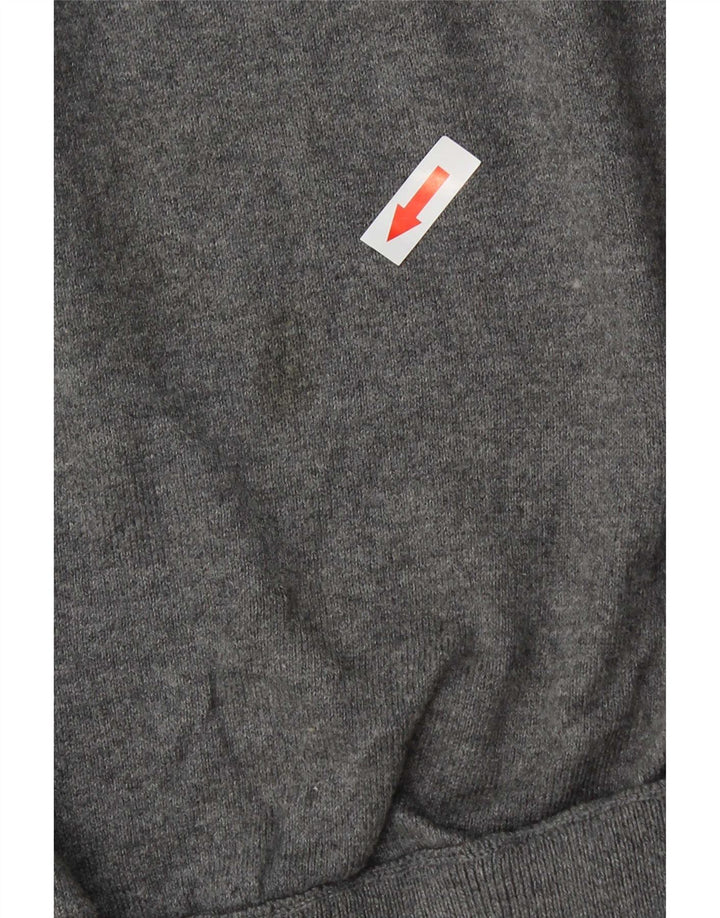 Gap Mens Crew Neck Jumper Sweater Large Grey Cotton