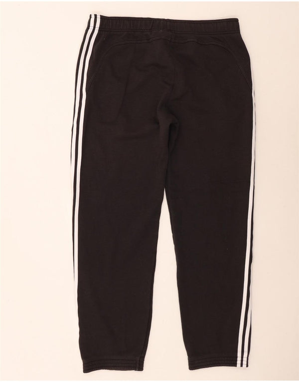 Adidas Mens Tracksuit Trousers Joggers Large Black Cotton