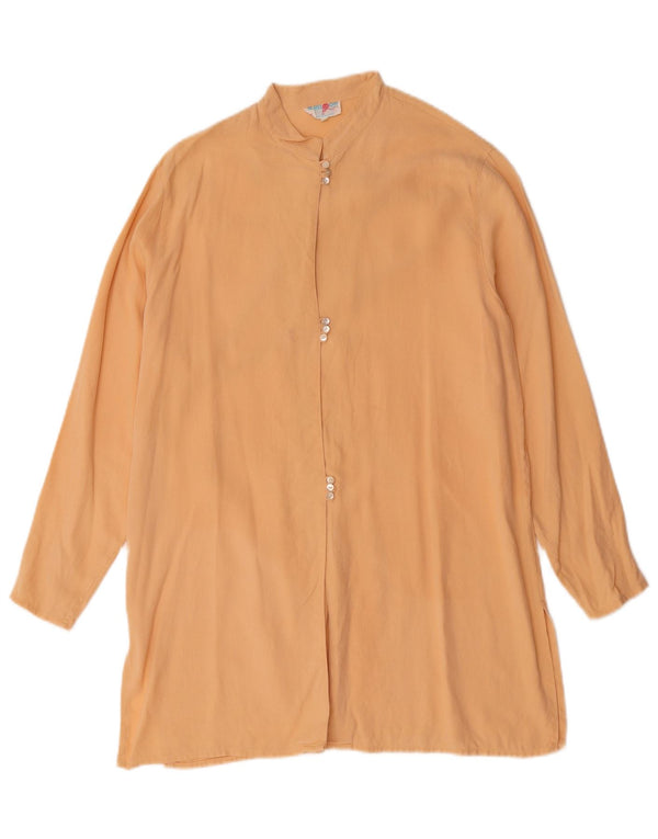 Balloon Womens Shirt Dress EU 38 Medium Beige Silk